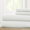 Modern Threads 1800 Series 100 gsm Solid microfiber 4 pc sheet set White Full 10100MFS-WHT-FL